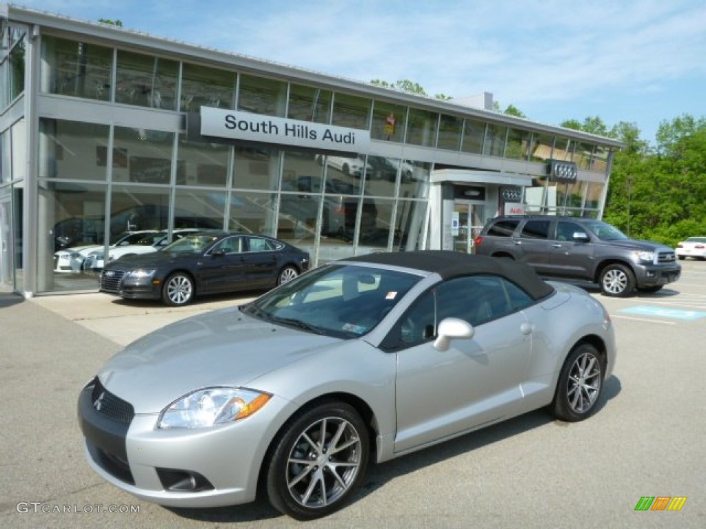 2012 Eclipse Spyder GS Sport - Quick Silver / Dark Charcoal photo #1