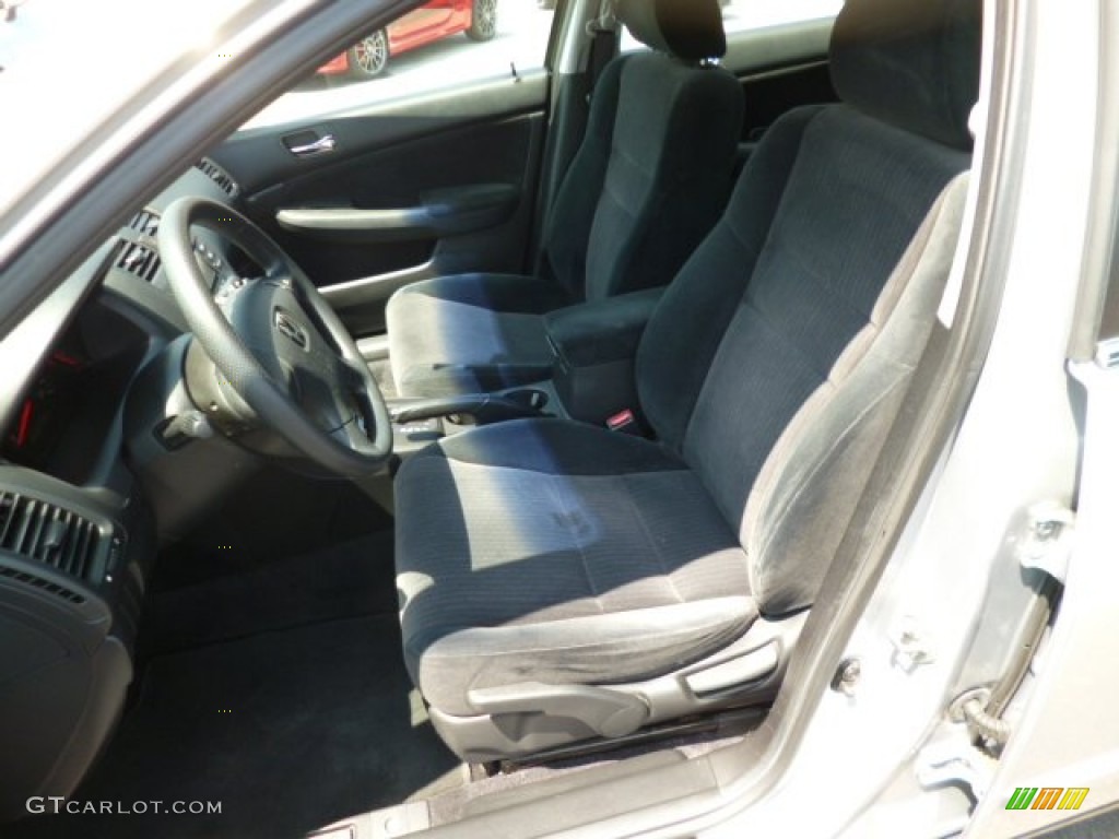 2003 Accord LX Sedan - Satin Silver Metallic / Black photo #15
