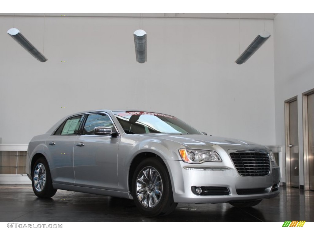 2012 300 Limited - Bright Silver Metallic / Black photo #1