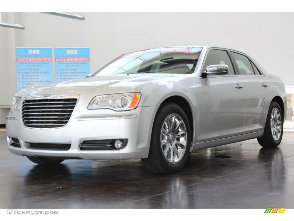 2012 300 Limited - Bright Silver Metallic / Black photo #3