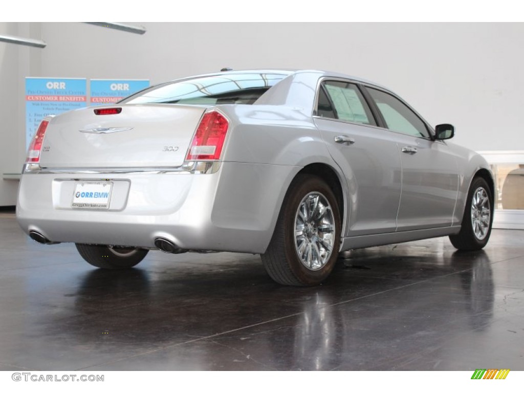 2012 300 Limited - Bright Silver Metallic / Black photo #4
