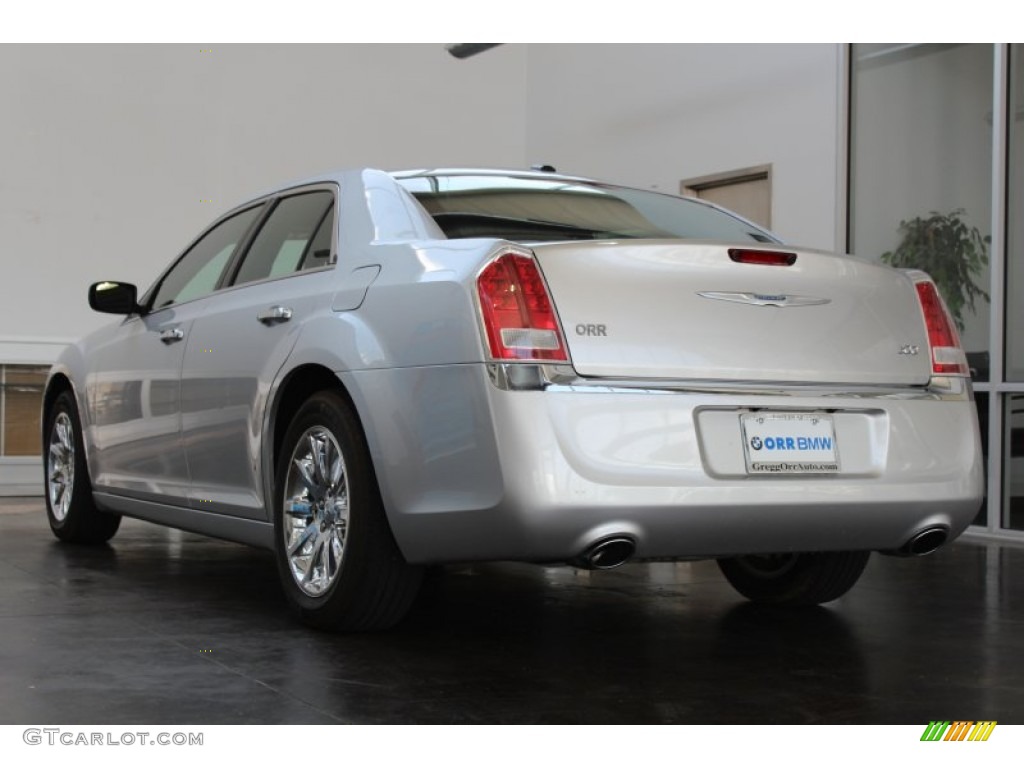 2012 300 Limited - Bright Silver Metallic / Black photo #5