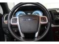 Black 2012 Chrysler 300 Limited Steering Wheel