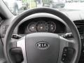 2008 Kia Sorento Gray Interior Steering Wheel Photo