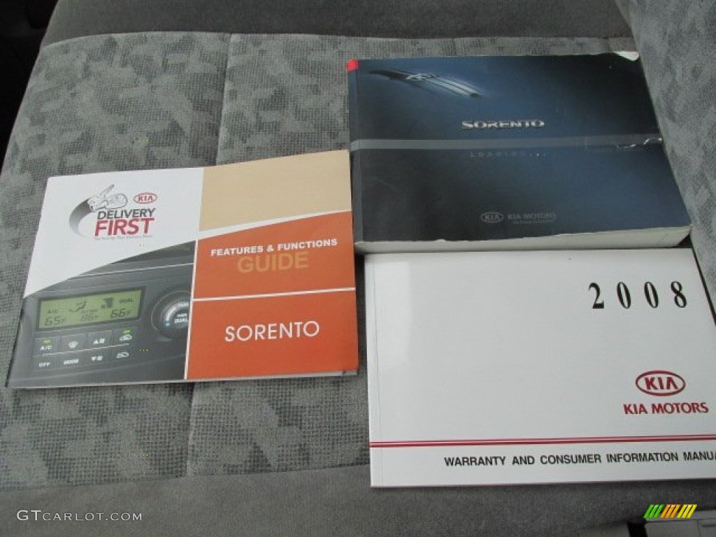 2008 Kia Sorento LX 4x4 Books/Manuals Photo #81609563