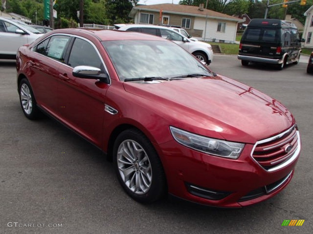 Ruby Red Metallic 2013 Ford Taurus Limited AWD Exterior Photo #81610275