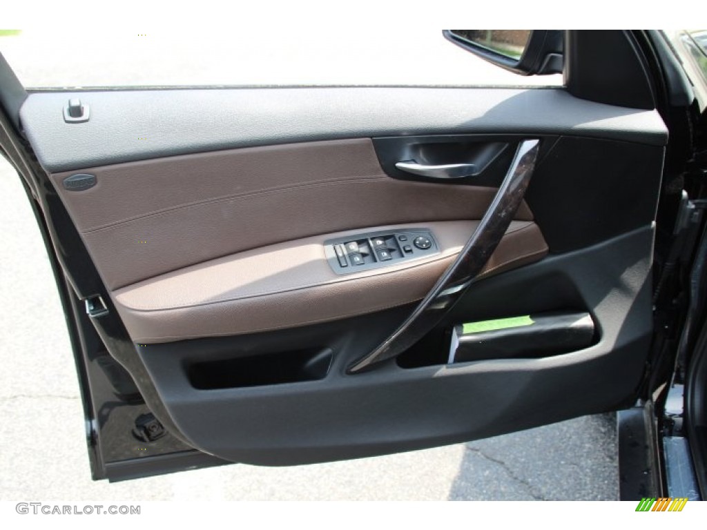 2008 BMW X3 3.0si Tobacco Door Panel Photo #81610606