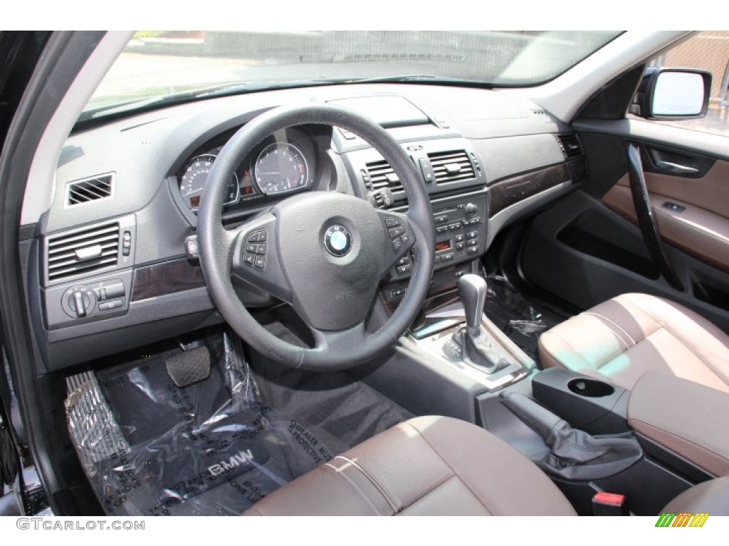 Tobacco Interior 2008 BMW X3 3.0si Photo #81610635