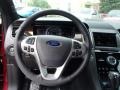 Charcoal Black 2013 Ford Taurus Limited AWD Steering Wheel