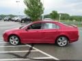Red Candy Metallic 2010 Ford Fusion Sport Exterior