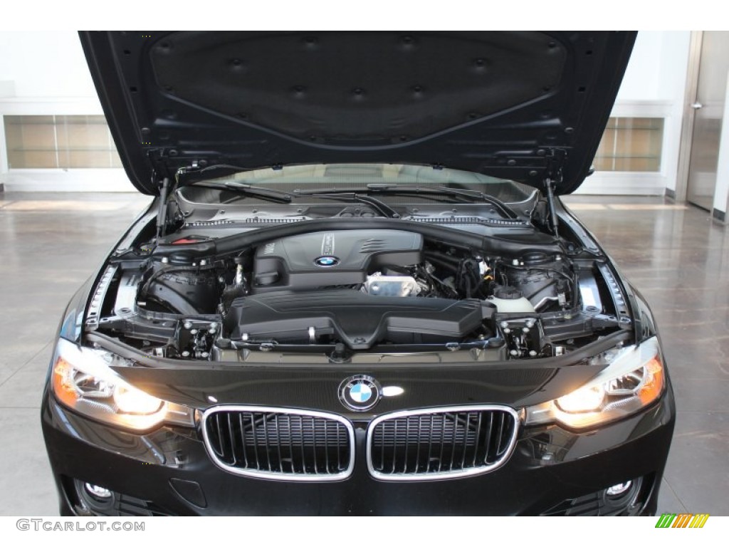 2013 3 Series 328i Sedan - Jet Black / Venetian Beige photo #10