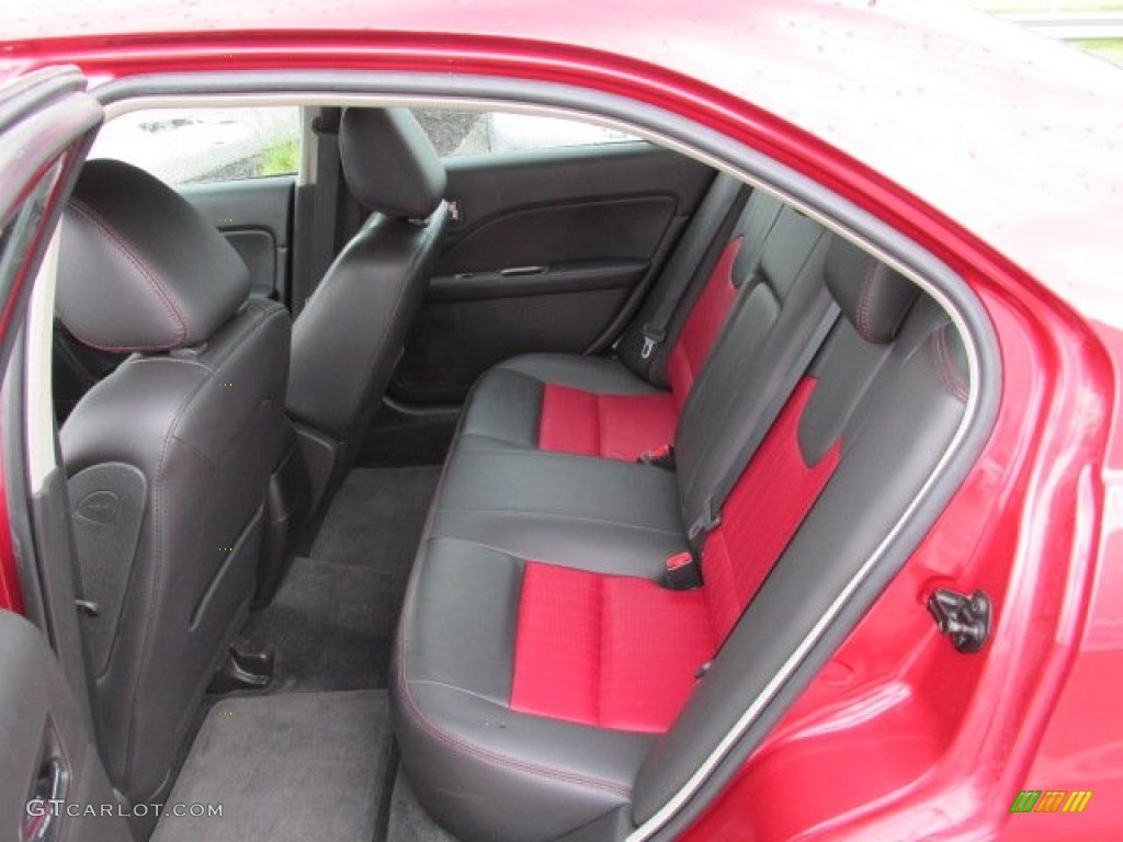2010 Ford Fusion Sport Rear Seat Photo #81610962