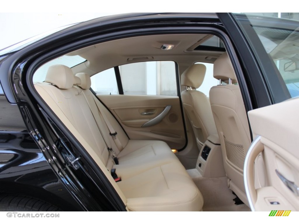 2013 3 Series 328i Sedan - Jet Black / Venetian Beige photo #23