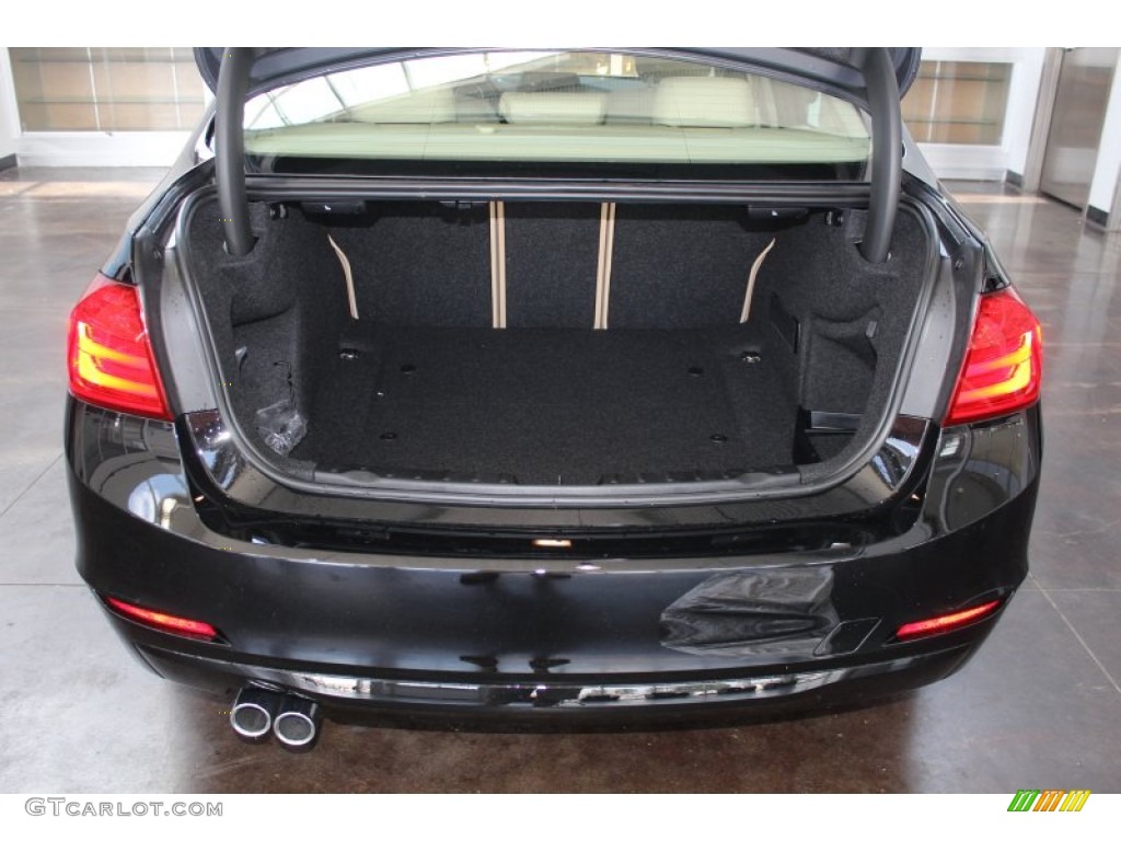 2013 3 Series 328i Sedan - Jet Black / Venetian Beige photo #24