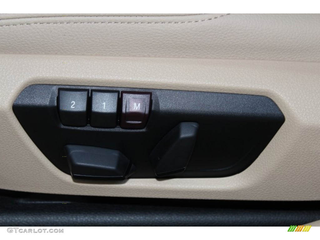 2013 3 Series 328i Sedan - Jet Black / Venetian Beige photo #35