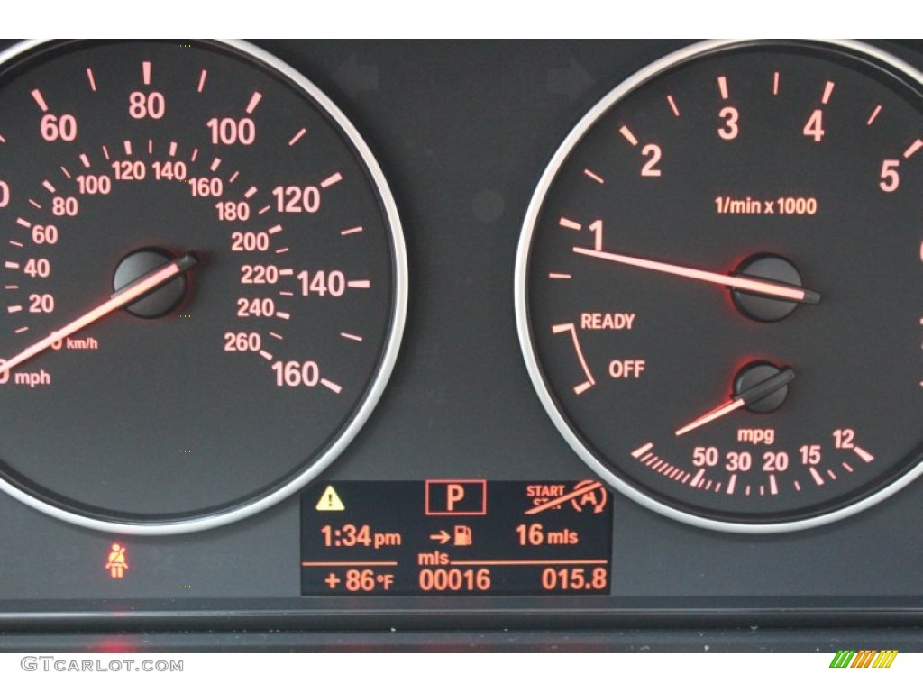 2013 3 Series 328i Sedan - Jet Black / Venetian Beige photo #37