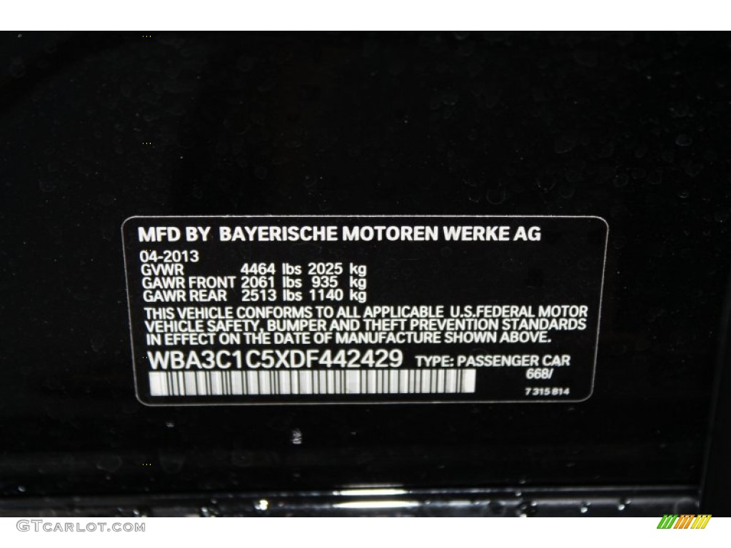 2013 3 Series 328i Sedan - Jet Black / Venetian Beige photo #38