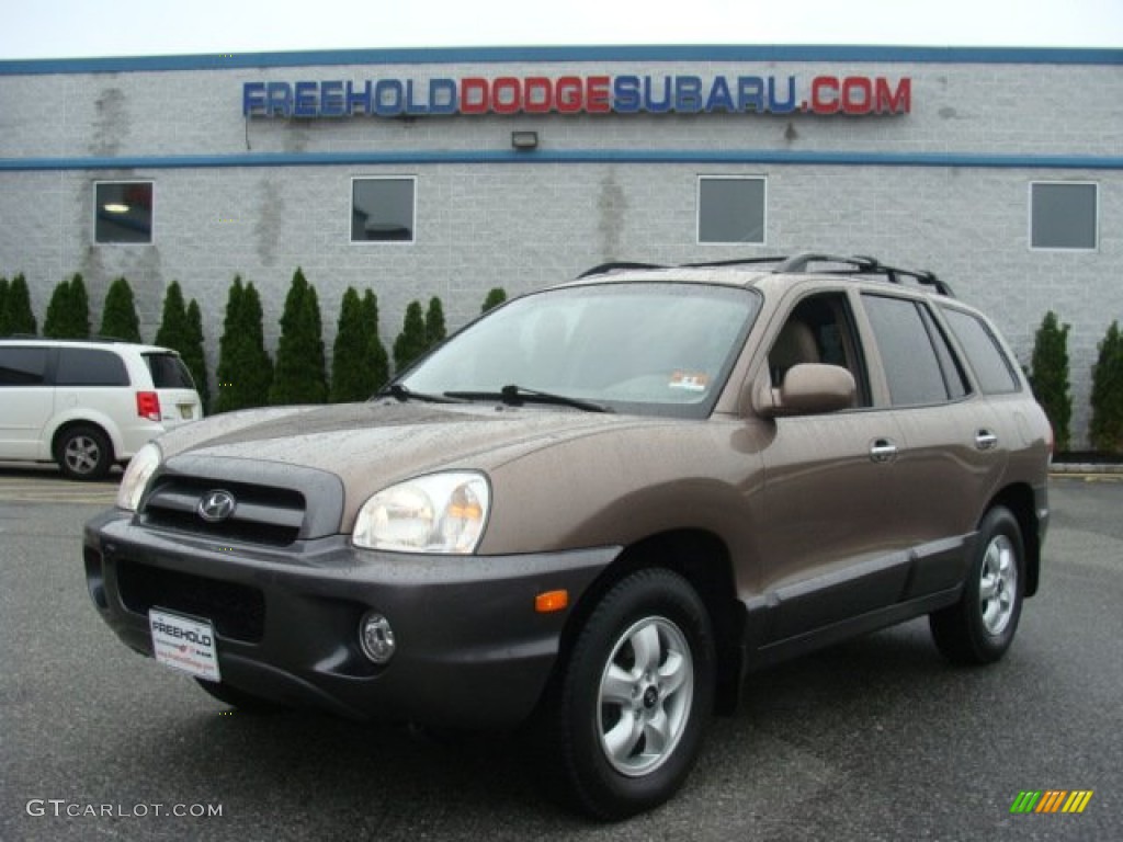 2005 Santa Fe LX 3.5 4WD - Mocha Frost Beige / Beige photo #1