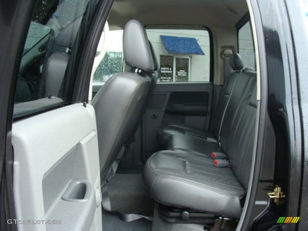 2006 Ram 1500 Sport Quad Cab 4x4 - Brilliant Black Crystal Pearl / Medium Slate Gray photo #8