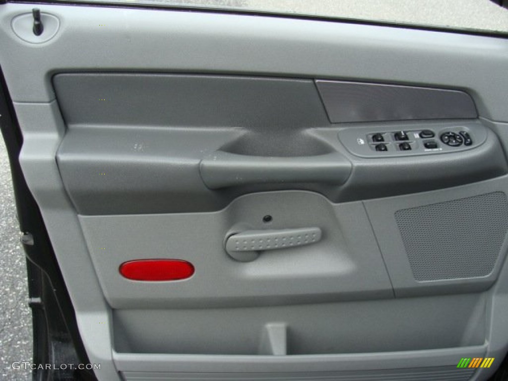 2006 Ram 1500 Sport Quad Cab 4x4 - Brilliant Black Crystal Pearl / Medium Slate Gray photo #9