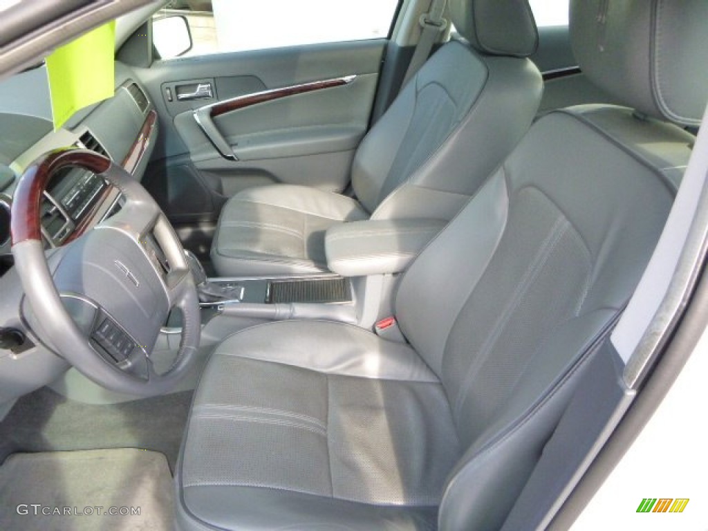 Steel Gray Interior 2010 Lincoln MKZ FWD Photo #81613521