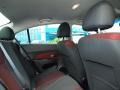 Jet Black/Sport Red Rear Seat Photo for 2011 Chevrolet Cruze #81614342