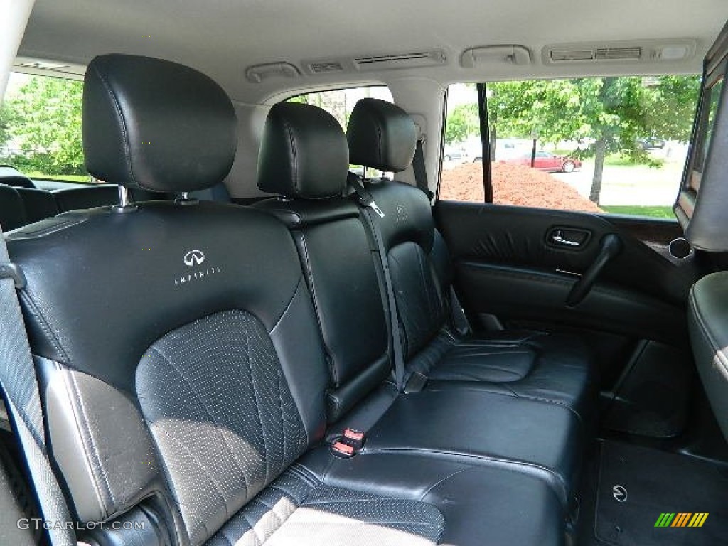 Graphite Interior 2011 Infiniti QX 56 4WD Photo #81614439