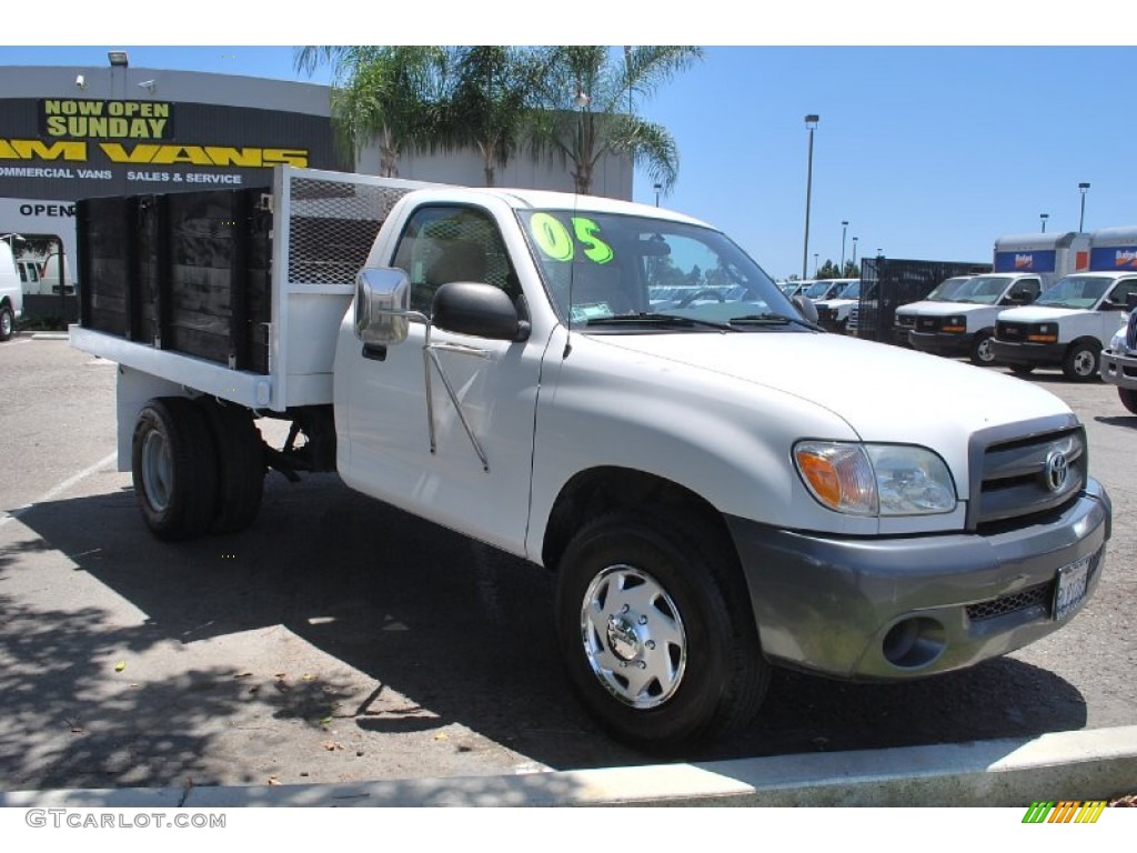 Natural White Toyota Tundra