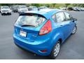 2013 Blue Candy Ford Fiesta SE Hatchback  photo #5