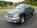 2013 Blue Granite Metallic Chevrolet Silverado 1500 LT Extended Cab 4x4  photo #3