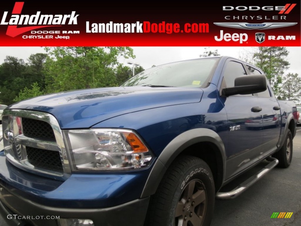 Deep Water Blue Pearl Dodge Ram 1500