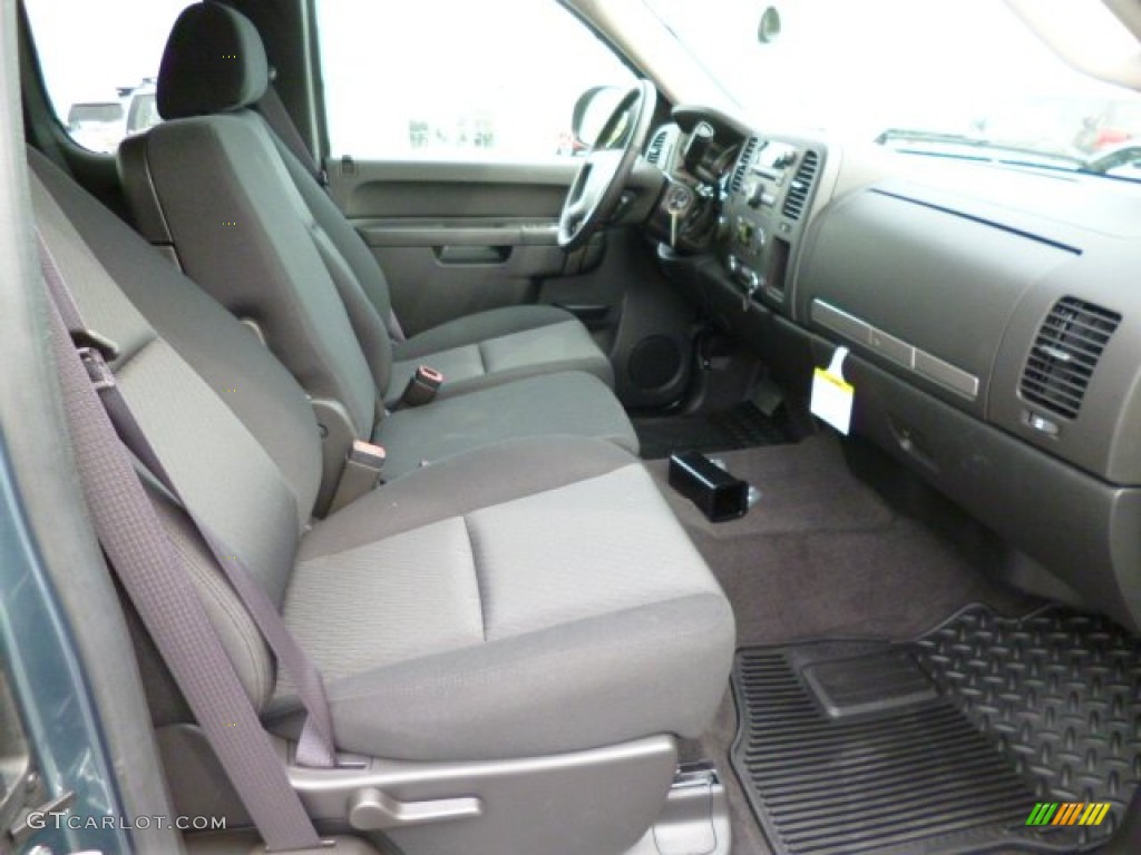 Ebony Interior 2013 Chevrolet Silverado 2500HD LT Extended Cab 4x4 Photo #81616730