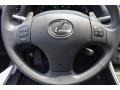2010 Lexus IS Black Interior Steering Wheel Photo