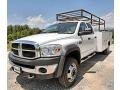 2008 Bright White Dodge Ram 4500 HD SLT Crew Cab Utility Truck #81583936