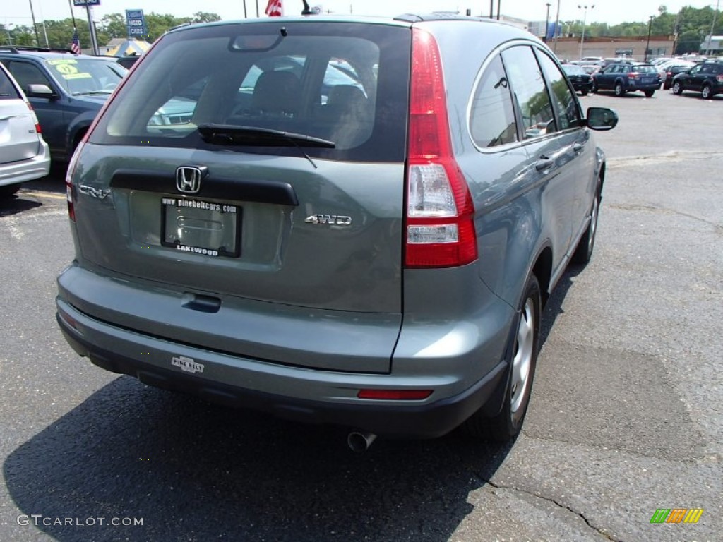 2011 CR-V LX 4WD - Opal Sage Metallic / Ivory photo #4