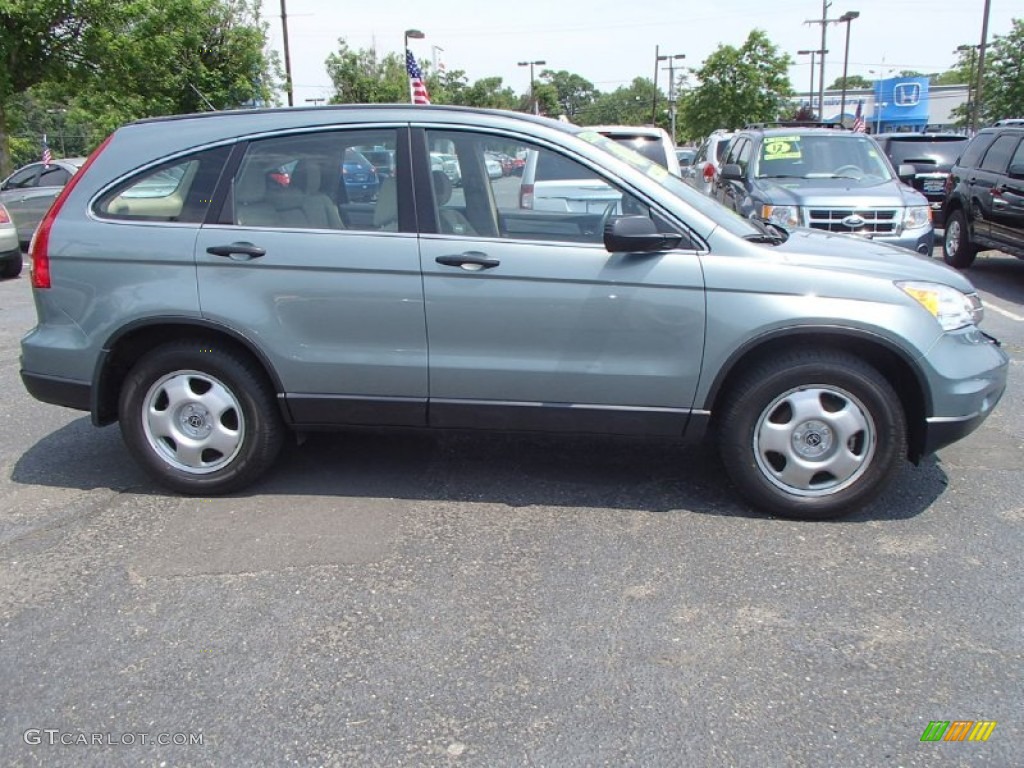 2011 CR-V LX 4WD - Opal Sage Metallic / Ivory photo #7