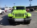 2012 Gecko Green Jeep Wrangler Sahara 4x4  photo #2