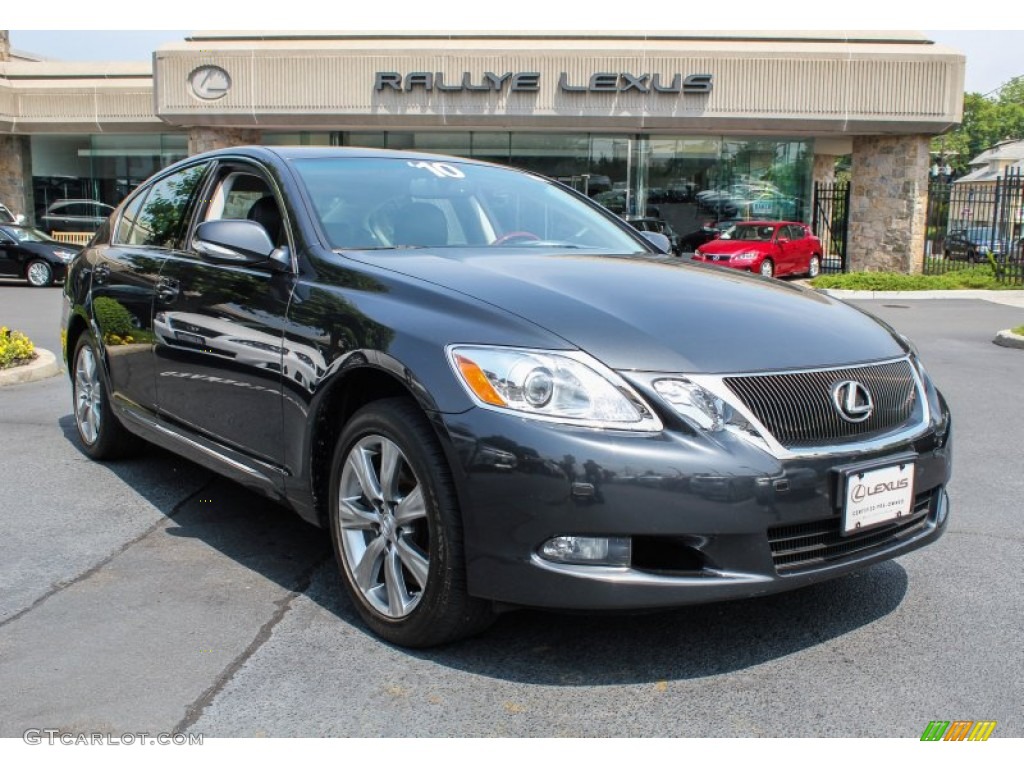 2010 GS 350 AWD - Smokey Granite Mica / Black photo #1
