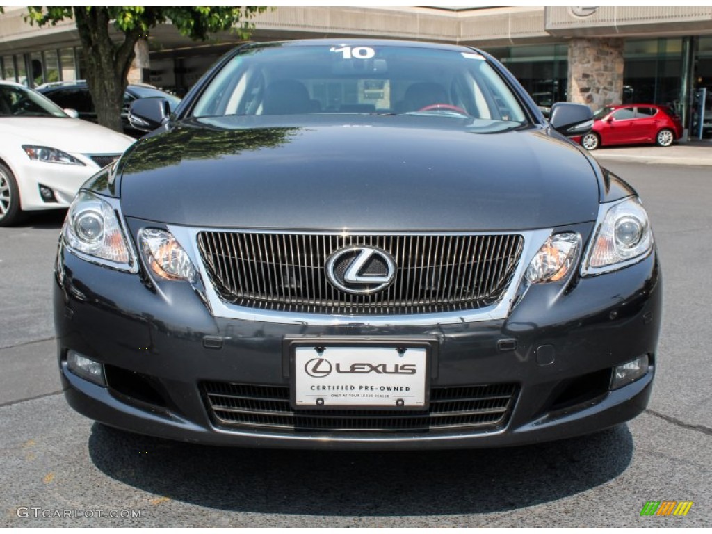 2010 GS 350 AWD - Smokey Granite Mica / Black photo #2