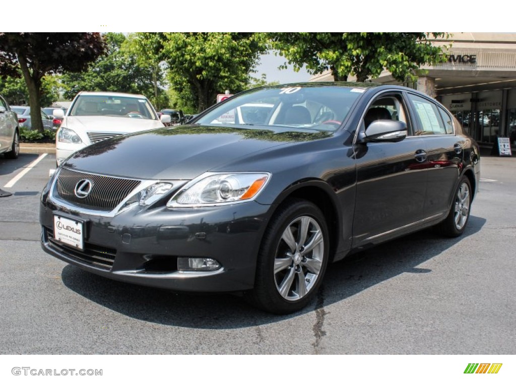 2010 GS 350 AWD - Smokey Granite Mica / Black photo #3