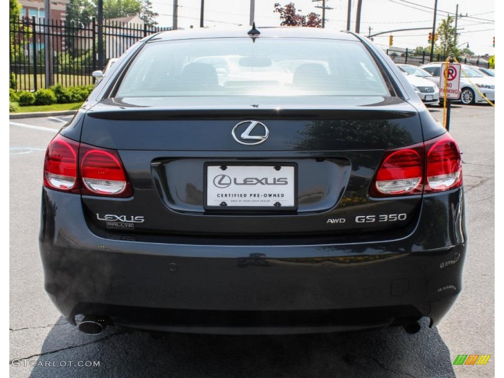 2010 GS 350 AWD - Smokey Granite Mica / Black photo #6