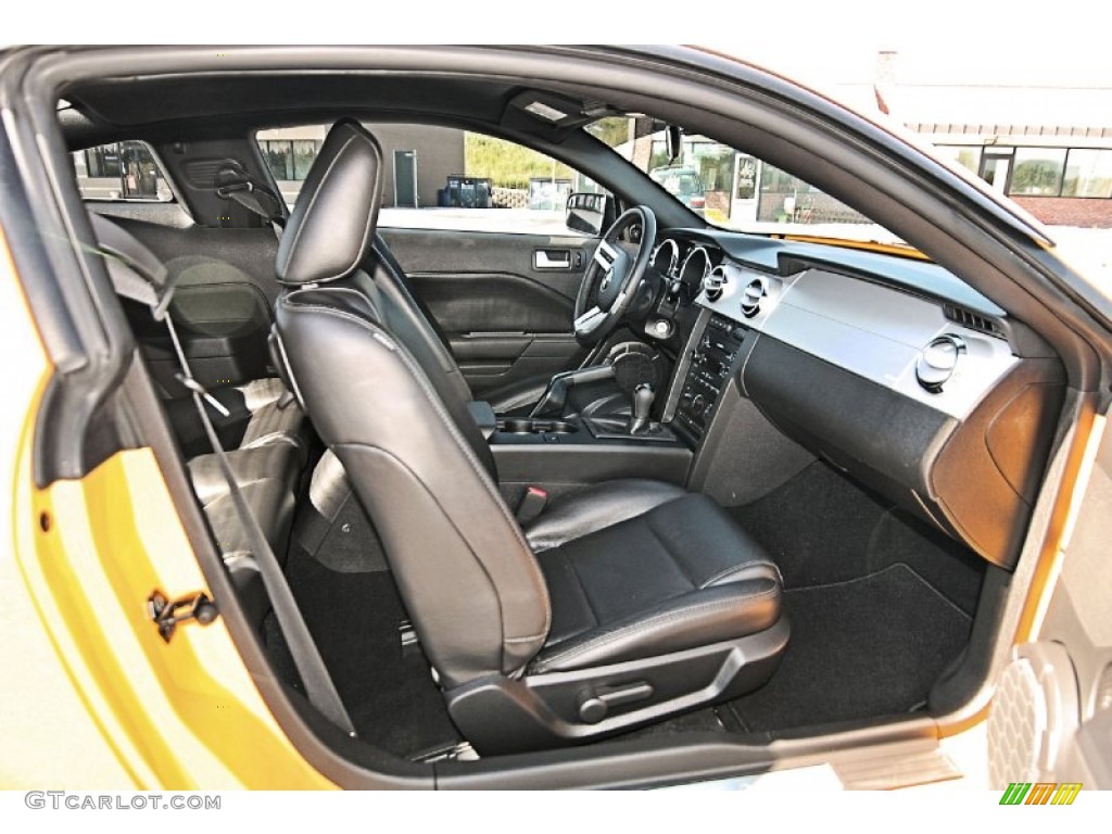 Dark Charcoal Interior 2009 Ford Mustang V6 Premium Coupe Photo #81618664