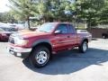 2001 Impulse Red Pearl Toyota Tacoma PreRunner Xtracab  photo #3