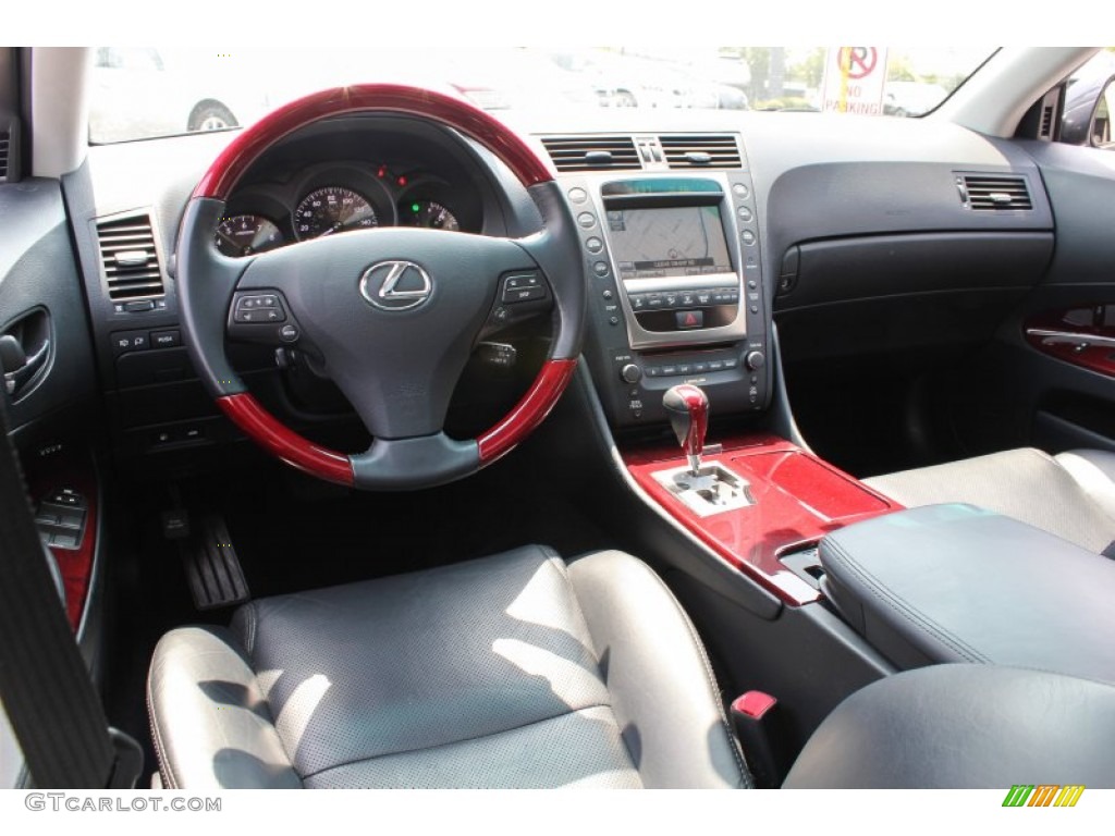 Black Interior 2010 Lexus GS 350 AWD Photo #81618885