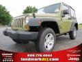 2013 Commando Green Jeep Wrangler Sport 4x4  photo #1