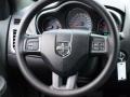 2013 Dodge Avenger Black Interior Steering Wheel Photo
