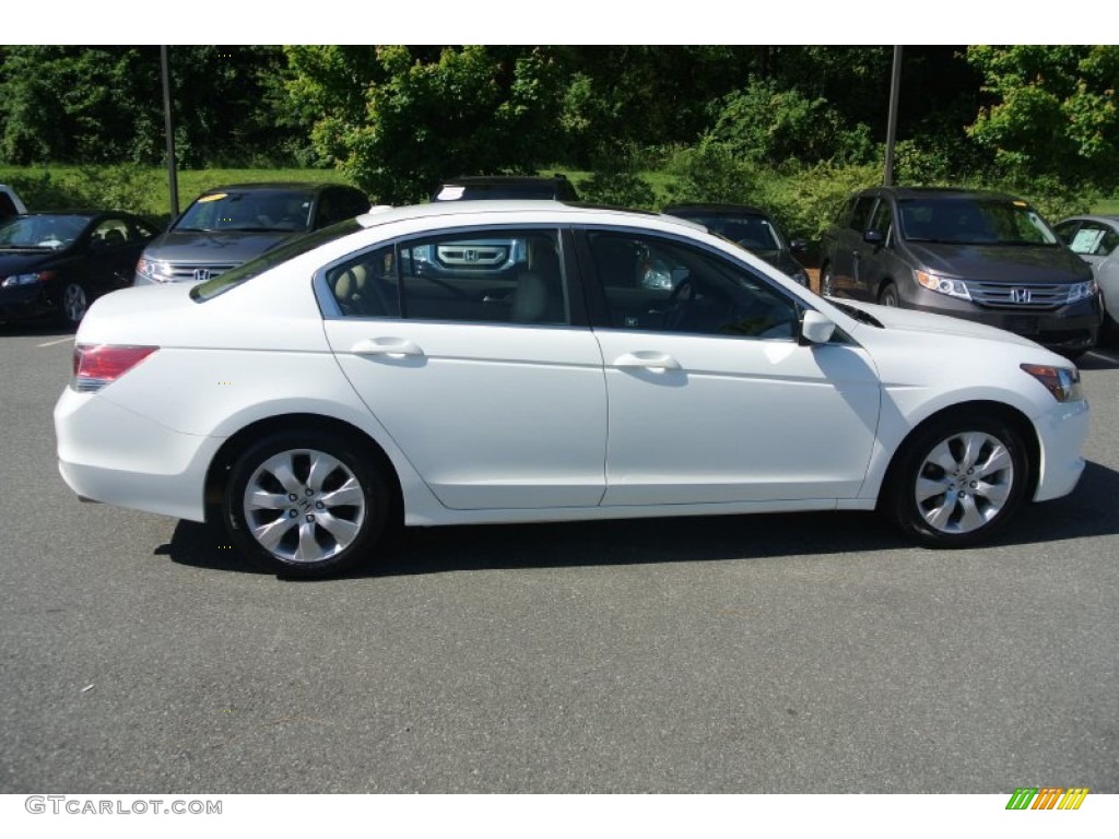 Taffeta White 2008 Honda Accord EX-L Sedan Exterior Photo #81619377