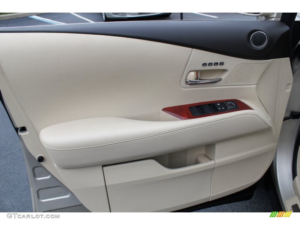 2012 Lexus RX 350 Parchment Door Panel Photo #81619625