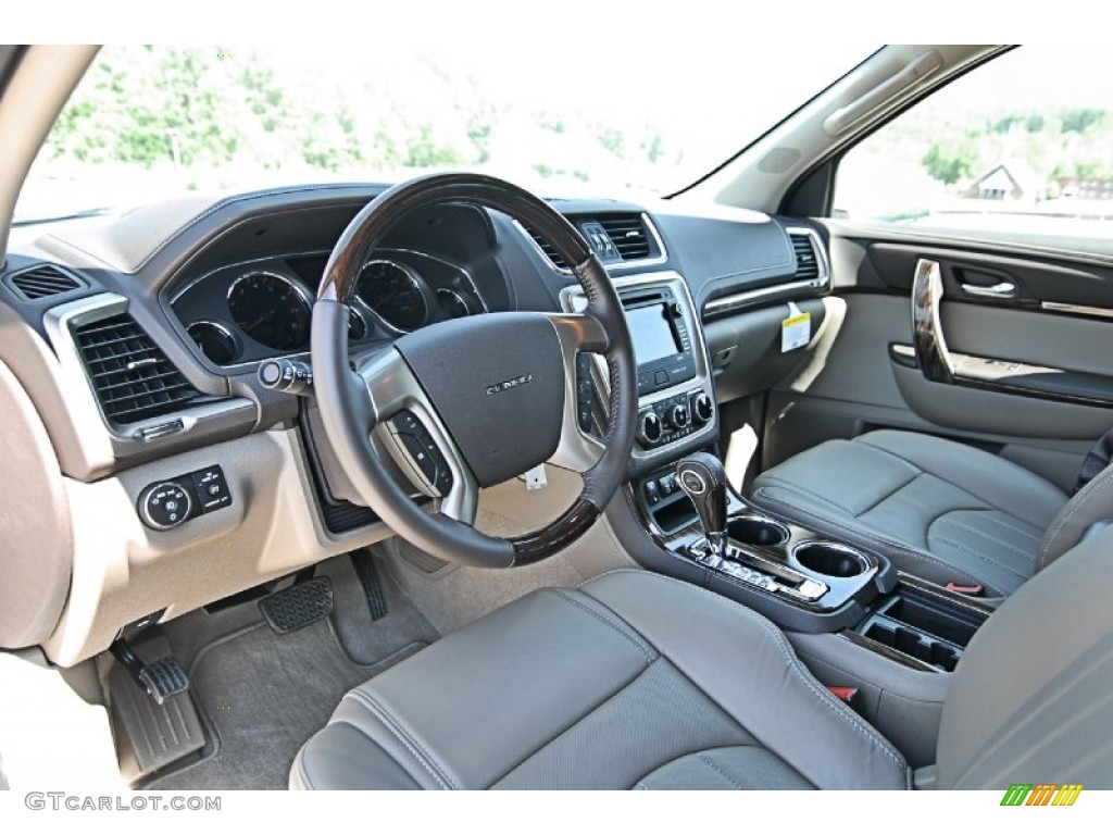 Cocoa Dune Interior 2013 GMC Acadia Denali AWD Photo #81619689