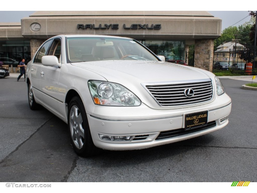 2004 LS 430 - Moonlight Pearl / Cashmere photo #1